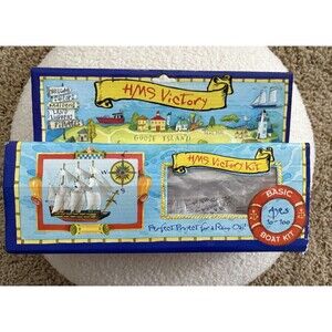 HMS Victory Basic Boat Kit Model  805-66 New Open Box Ages 10-100 Complete Kit